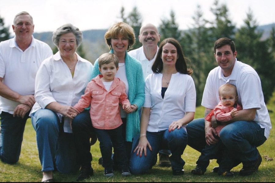 SSG Michael H. Simpson, a 2020 honoree, with his family